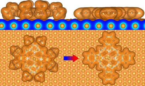 Modifying the Magnetic Anisotropy of an Iron Porphyrin Molecule by an on Surface Ring-Closure Reaction